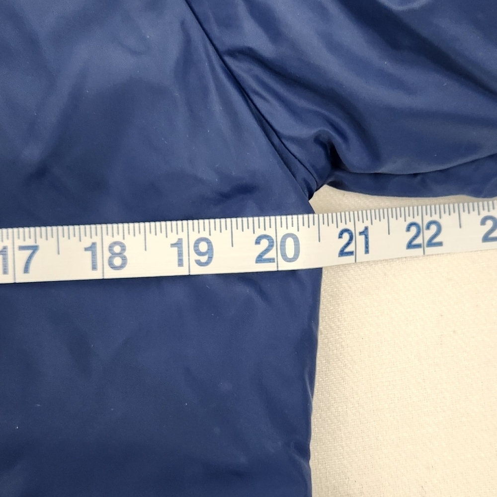 Vintage Tempco  Down Jacket Quilted Blue Puffer  Womens Medium Made In USA - Picture 8 of 9